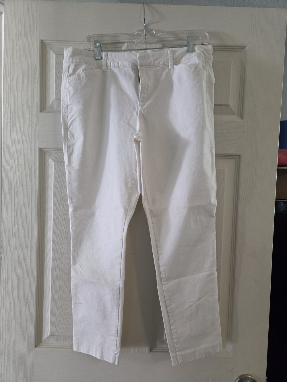 Old Navy Women's White Skinny Pants